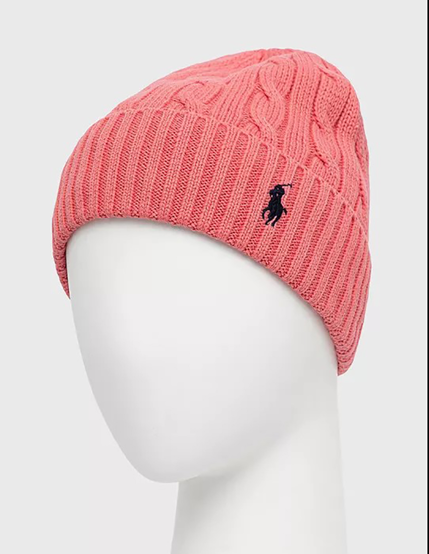 POLO RALPH WOMAN CT CBLE HAT-HAT-COLD WEATHER